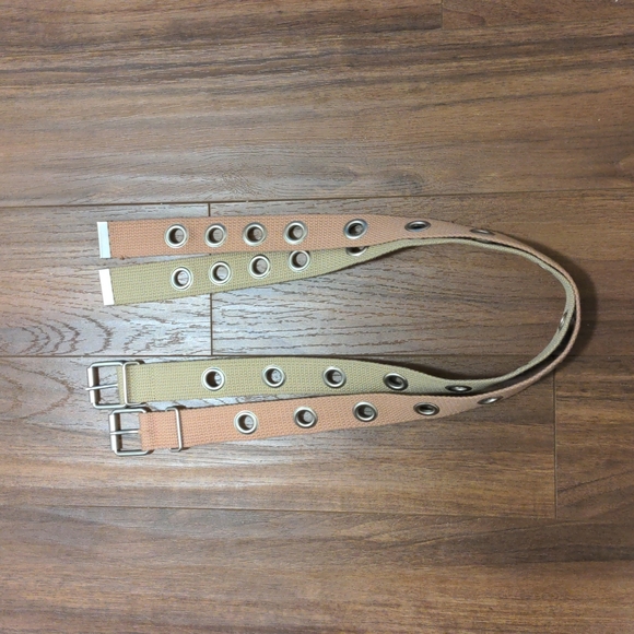 Target Accessories Target Belts Pink And Tan Small Poshmark